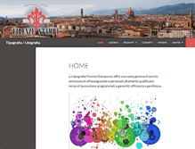 Tablet Screenshot of firenzestampa.com